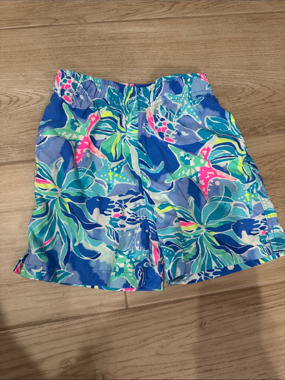 Lilly Pulitzer Boys Junior Capri Trunk in Bennet Blue Celestial Seas